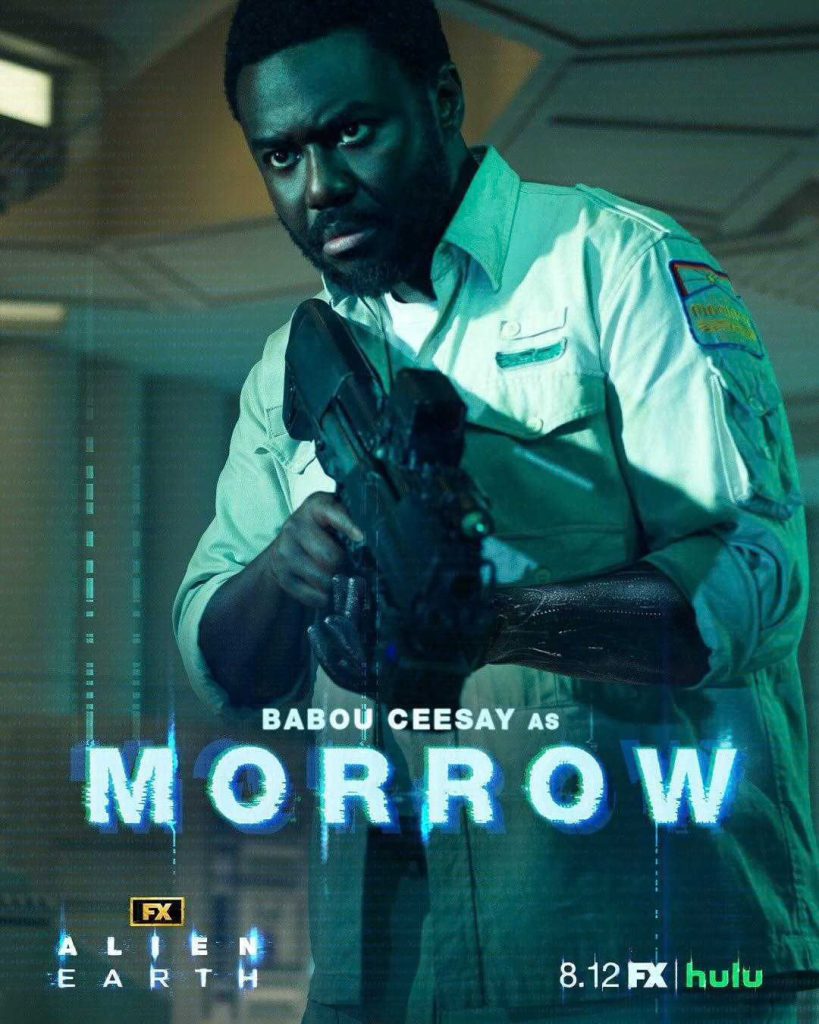 Babou Ceesay actor in FX Alien Earth ΓÇô client of Personal Trainer, Nutritionist and Life Coach in St Albans