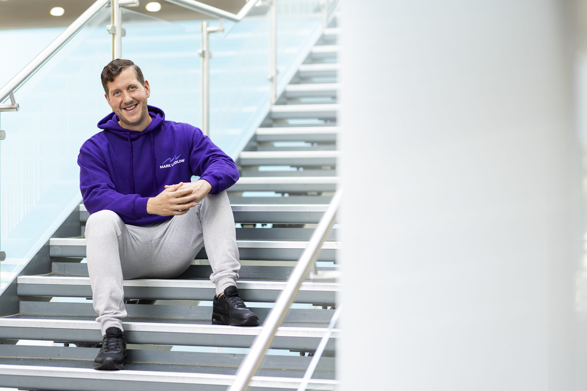 Personal trainer coaching strength training in Hertford